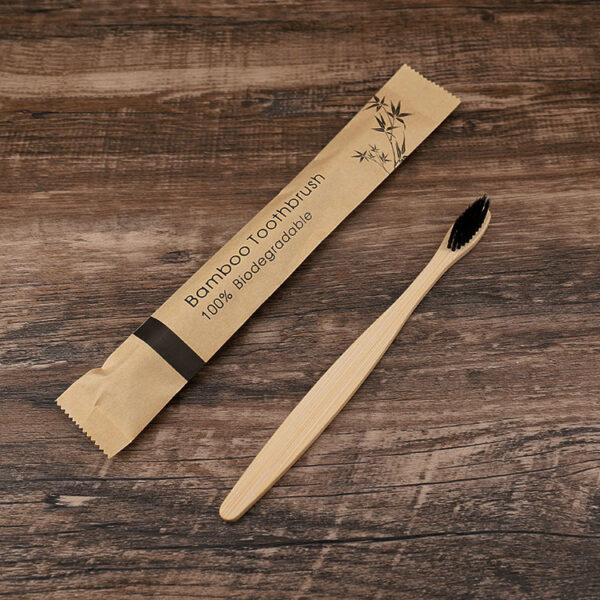 Colorful Toothbrush From Natural Bamboo