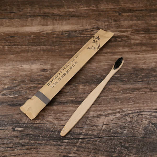Colorful Toothbrush From Natural Bamboo