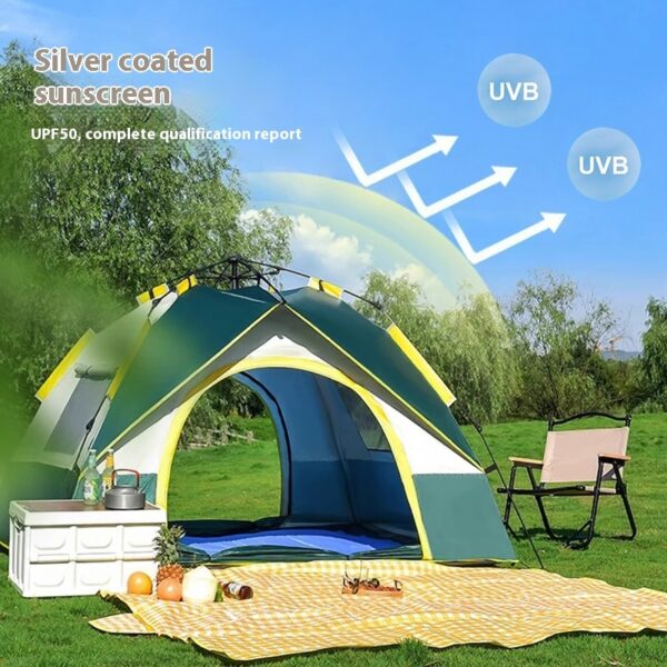 Tent Outdoor Camping 3-4 People, Automatic