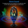 LED Flame Speakers Torch Wireless Speaker Waterproof Stereo Bass Speaker Outdoor Light-Up Speaker Atmosphere LED Flickers Night Light Patio Stake Lights/Lantern For Party Camping