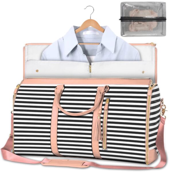 51783872-f499-40c9-9683-b8bb5bcc9028.jpg Large Capacity Travel Handbag Folding Suit Bag Waterproof Clothes and Totes